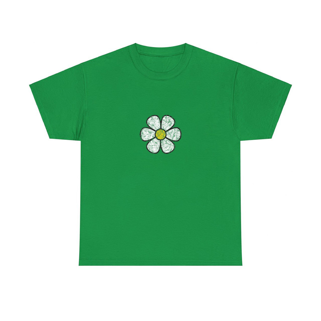 Hippie Daisy Flower Vintage Graphic T-Shirt