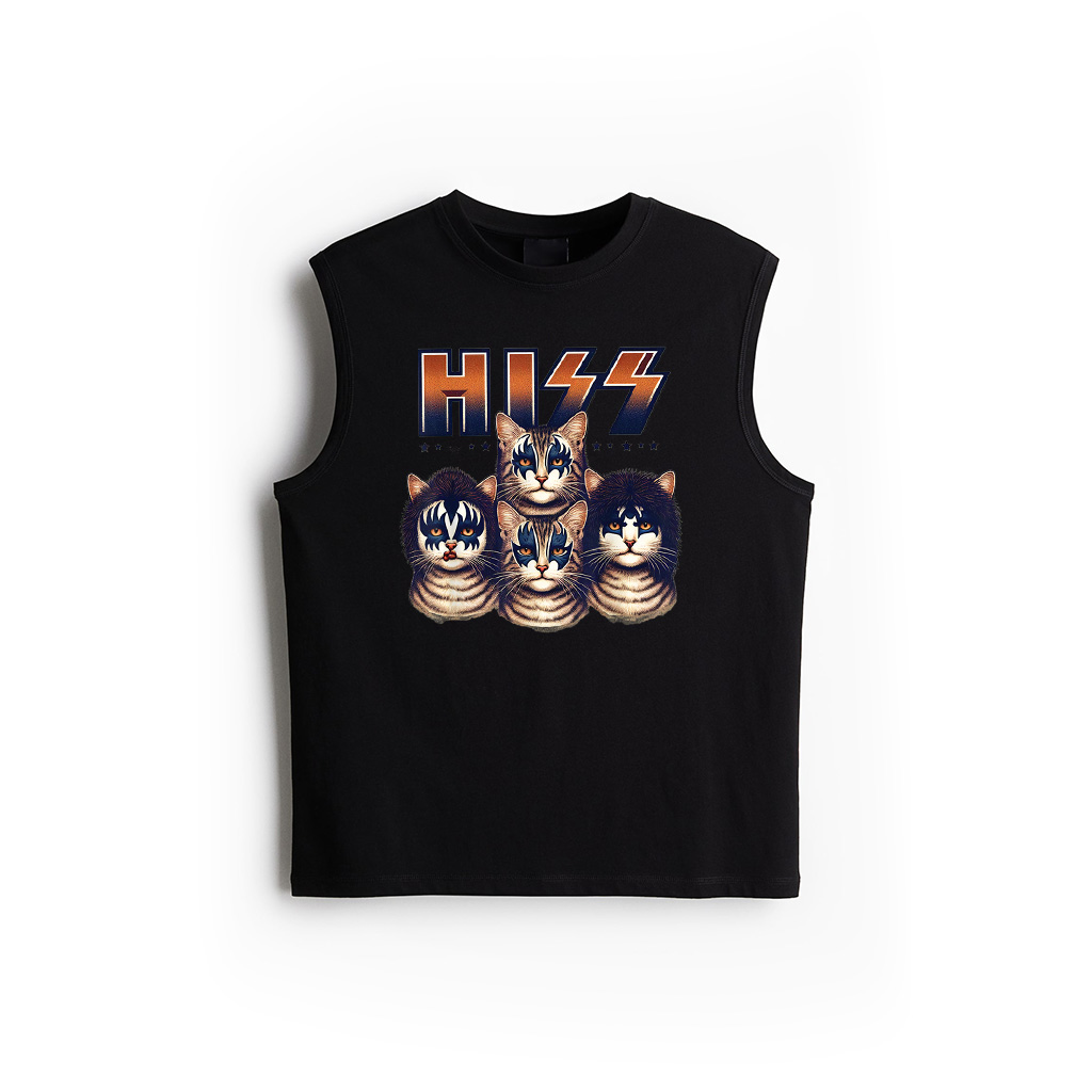Hiss Cats Rock Kittens Rocking For Cat Lover Cat Mom Cat Dad Tank Top