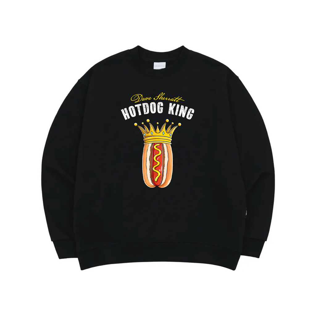 Hotdog King Cool Sausage Hot Dog Food Lover Sweatshirt