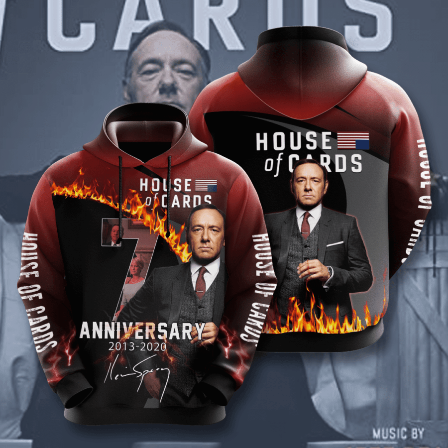 House Of Cards 3D Hoodie
