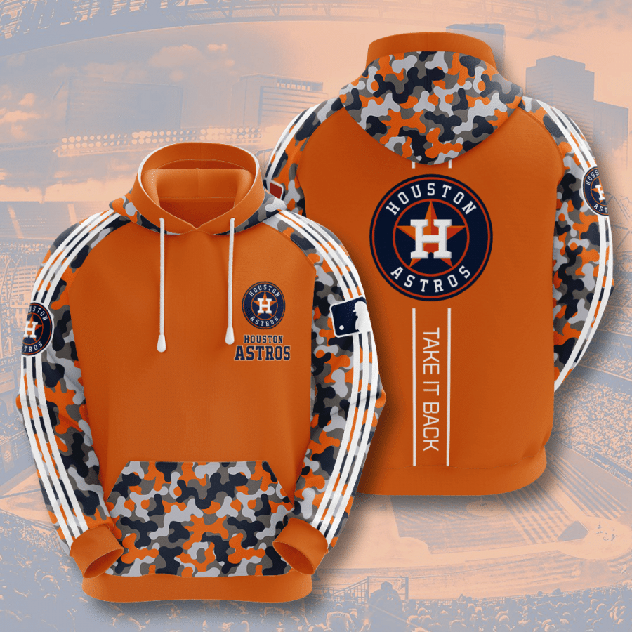 Houston Astros 3D Hoodie