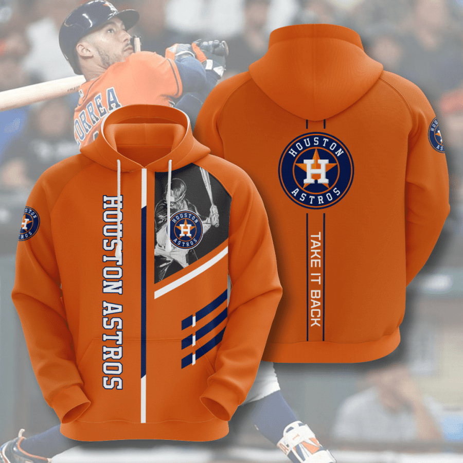 Houston Astros 3D Hoodie