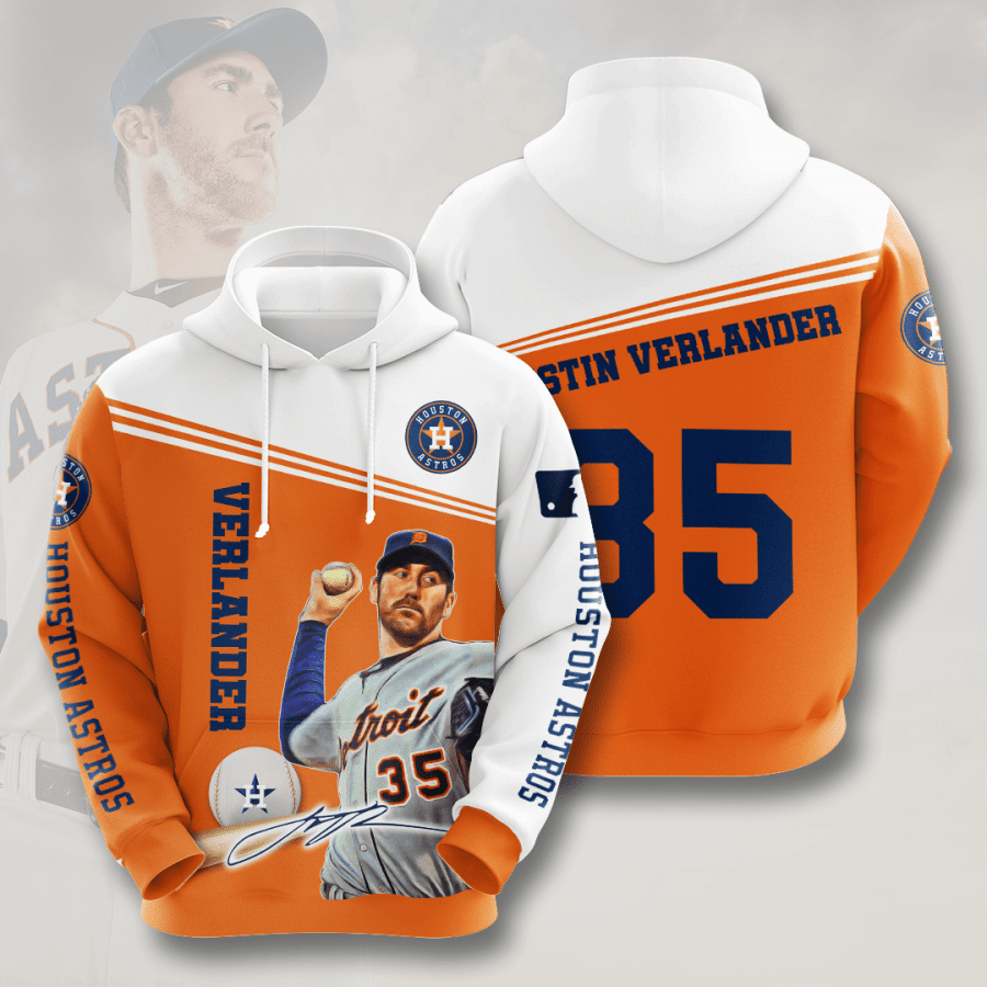 Houston Astros 3D Hoodie