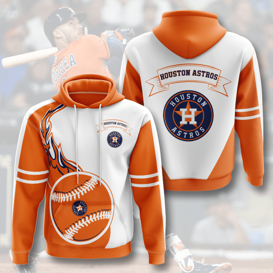 Houston Astros 3D Hoodie
