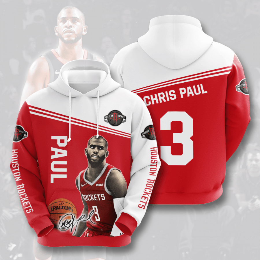 Houston Rockets 3D Hoodie