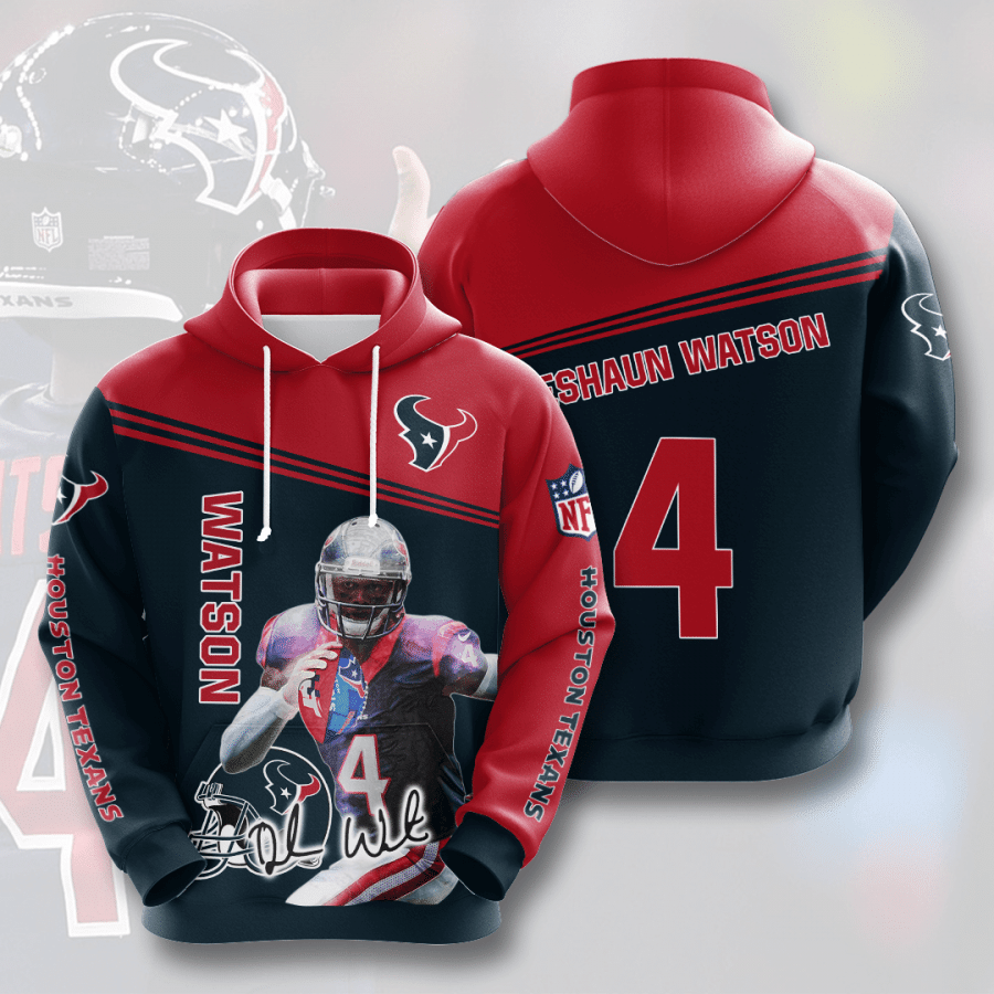 Houston Texans 3D Hoodie