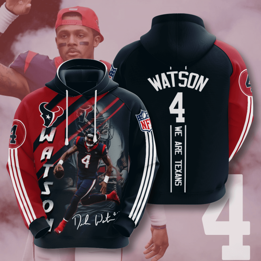 Houston Texans 3D Hoodie