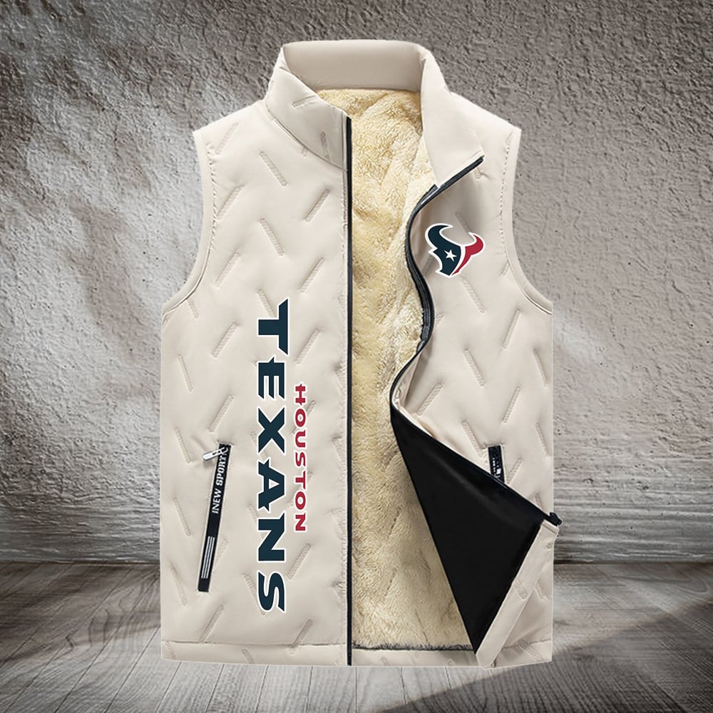 Houston Texans NFL Personalized Puffer Jacket For Fan