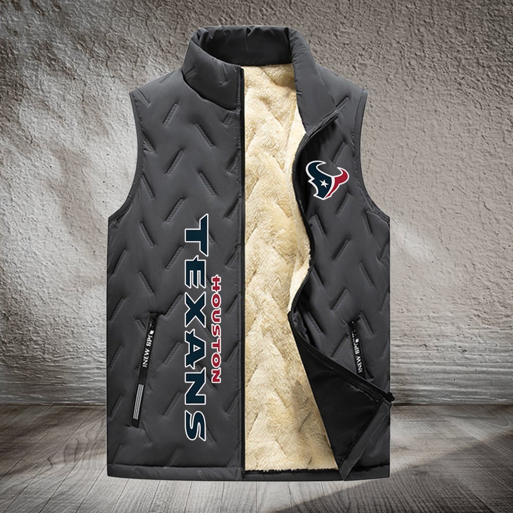 Houston Texans NFL Personalized Puffer Jacket For Fan
