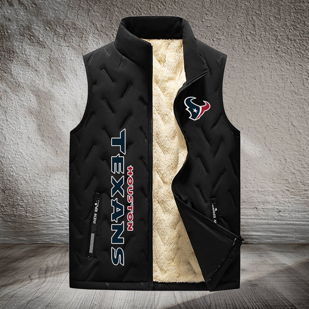 Houston Texans NFL Personalized Puffer Jacket For Fan