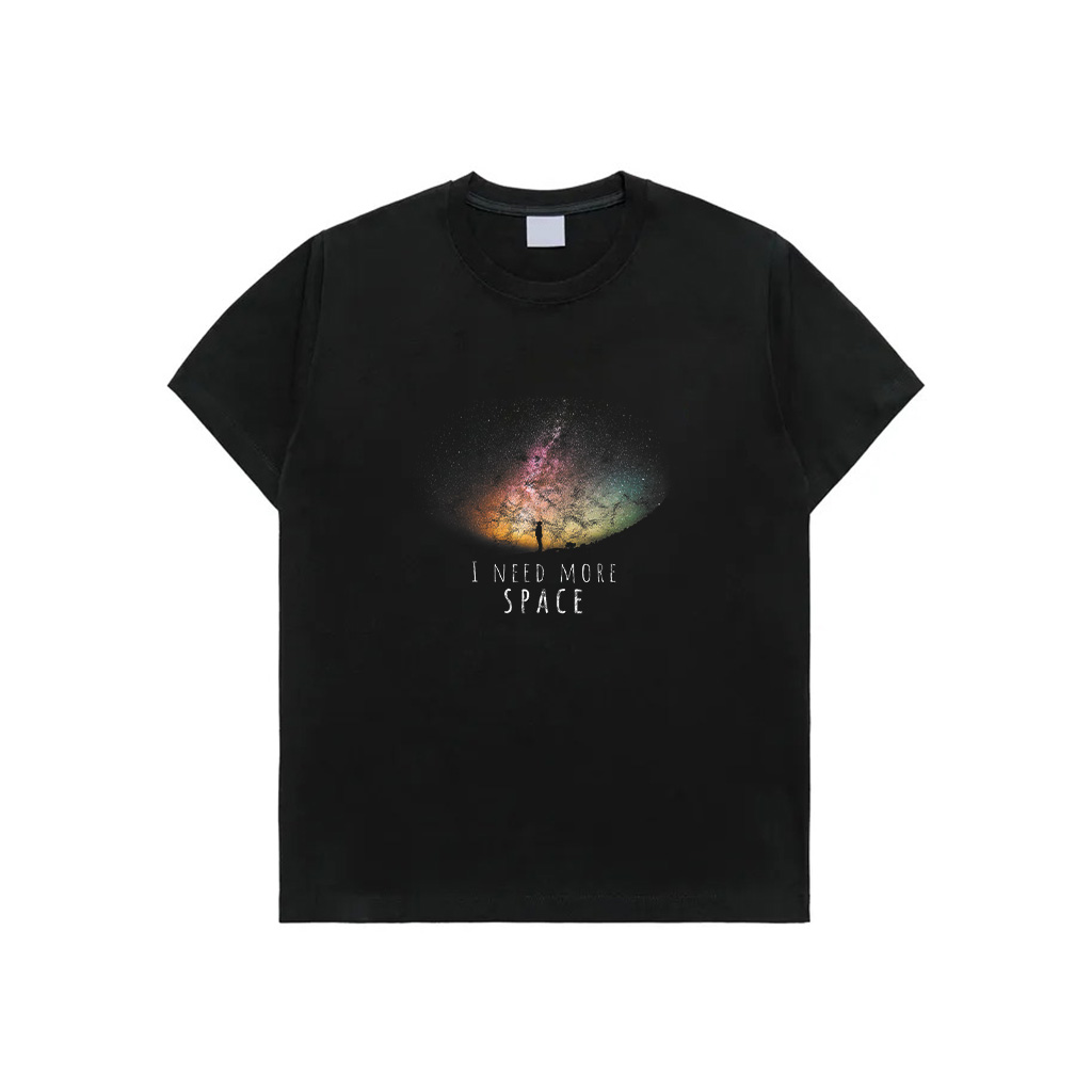 I Need Space Night Sky Funny Astronomy Science Galaxy Stars T-Shirt