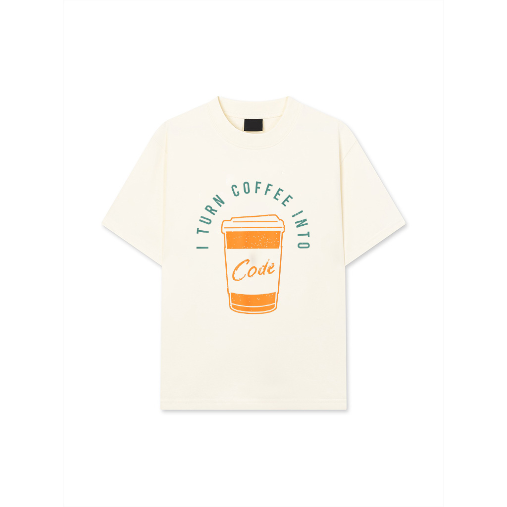 I Turn Coffee Into Code For A Software Developer T-Shirt