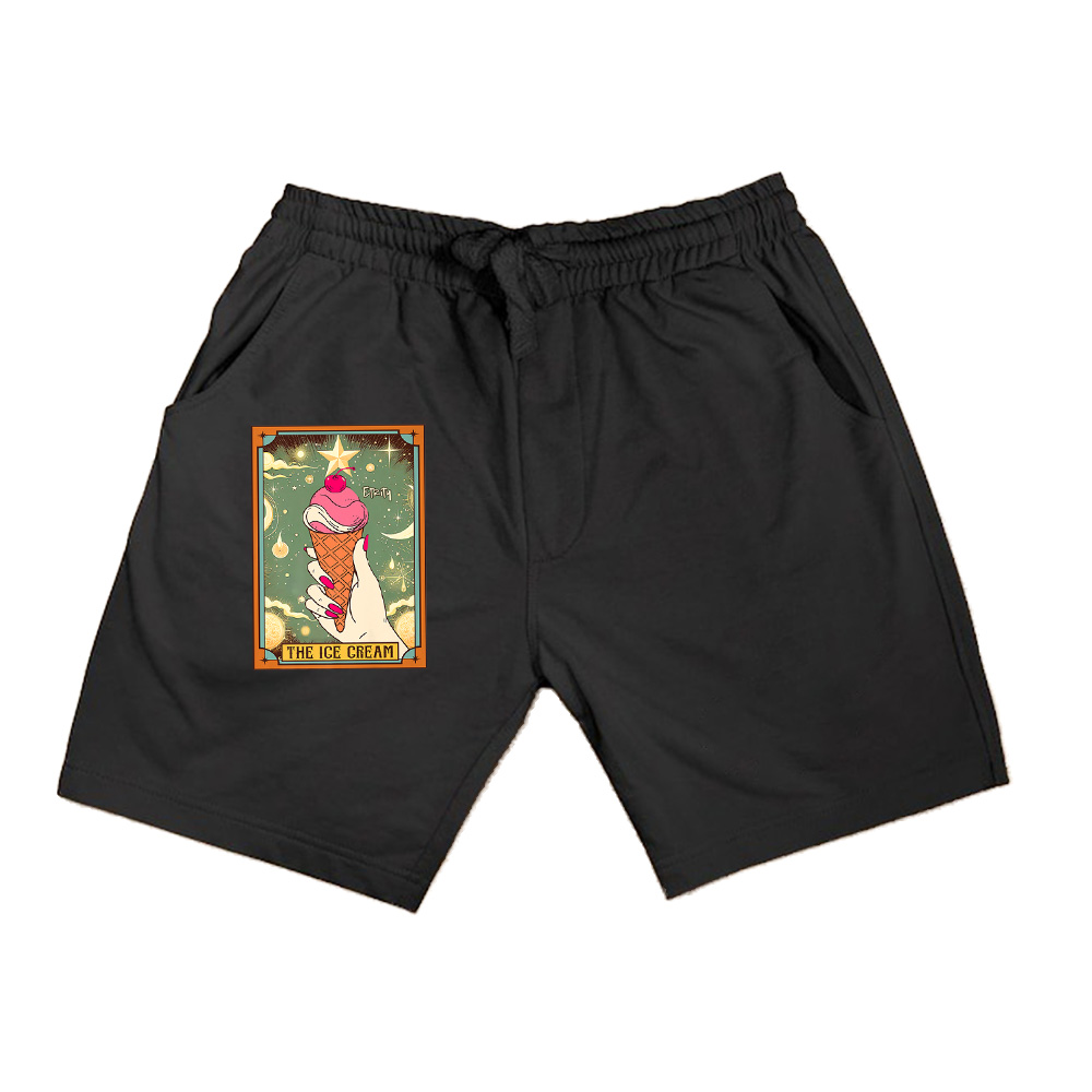 Ice Cream Lover Summer Beach Vacay The Ice Cream Tarot Card Premium Shorts
