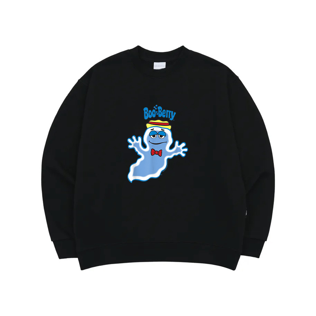 Iconic Blue Ghost Vintage Big Chest Portrait Sweatshirt