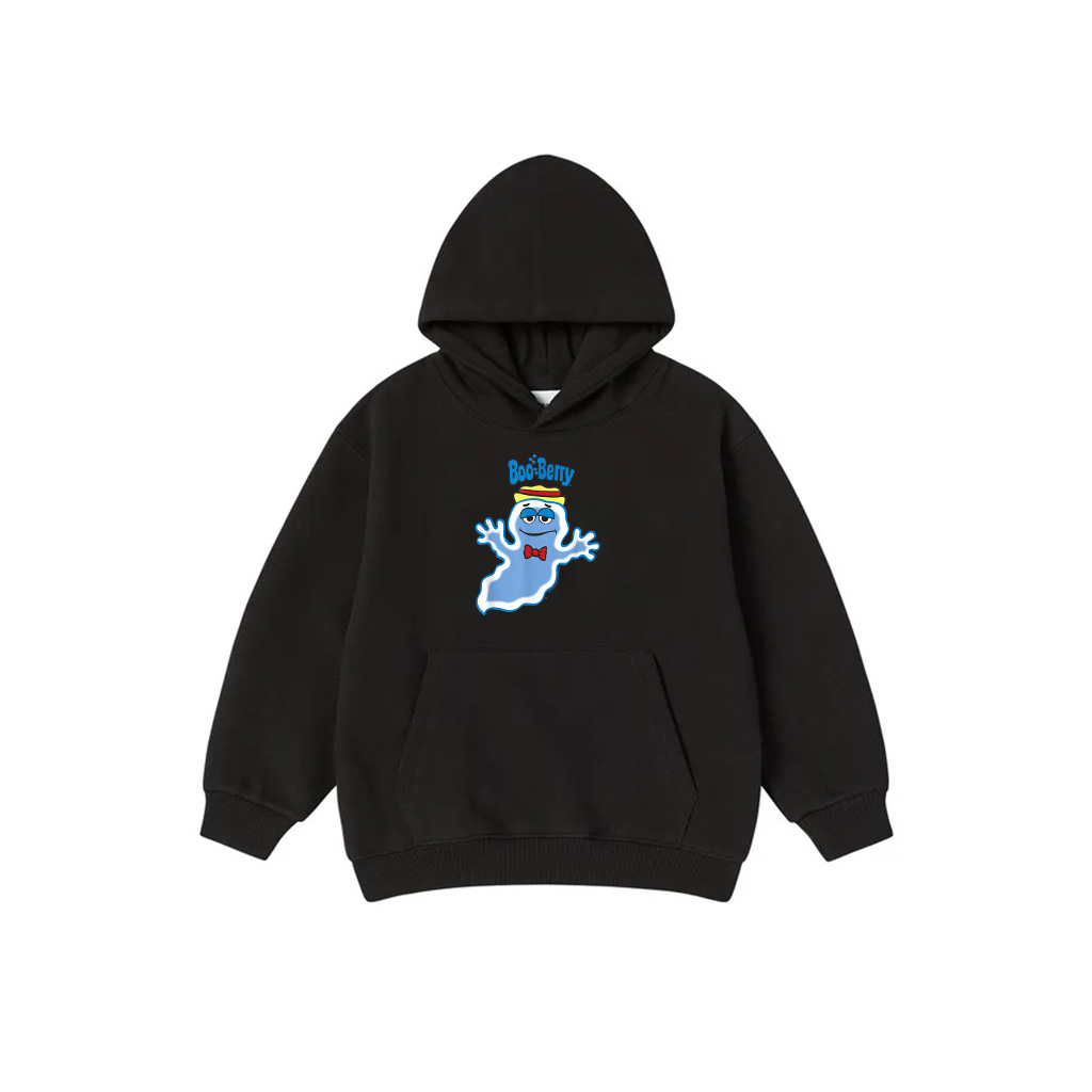 Iconic Blue Ghost Vintage Big Chest Portrait Hoodie
