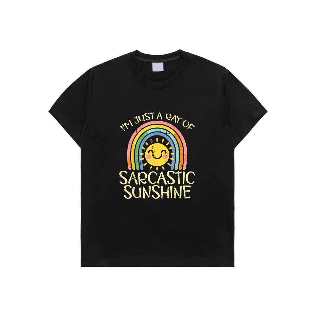 Im Just Ray Sarcastic Sunshine Funny Saying Groovy Women T-Shirt