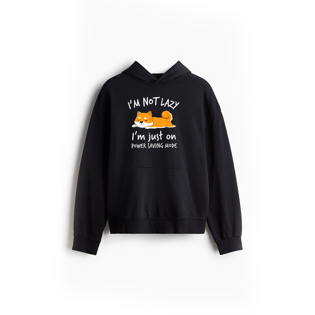 I'm Not Lazy Shiba Inu Shirt Loafer Dog Laziness Girl Woman Hoodie
