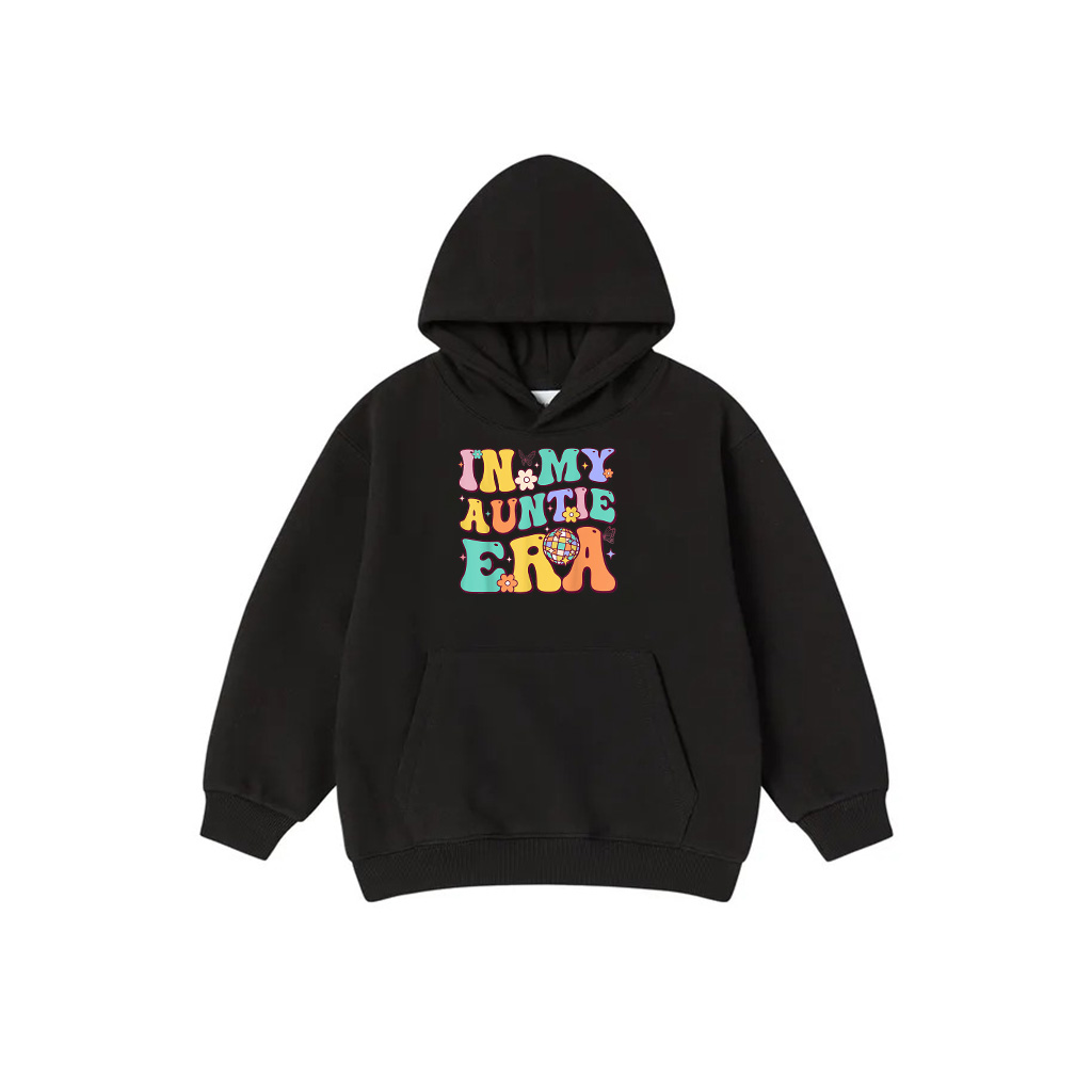 In My Auntie Era Baby Announcement For Aunt Mother's Day Hoodie