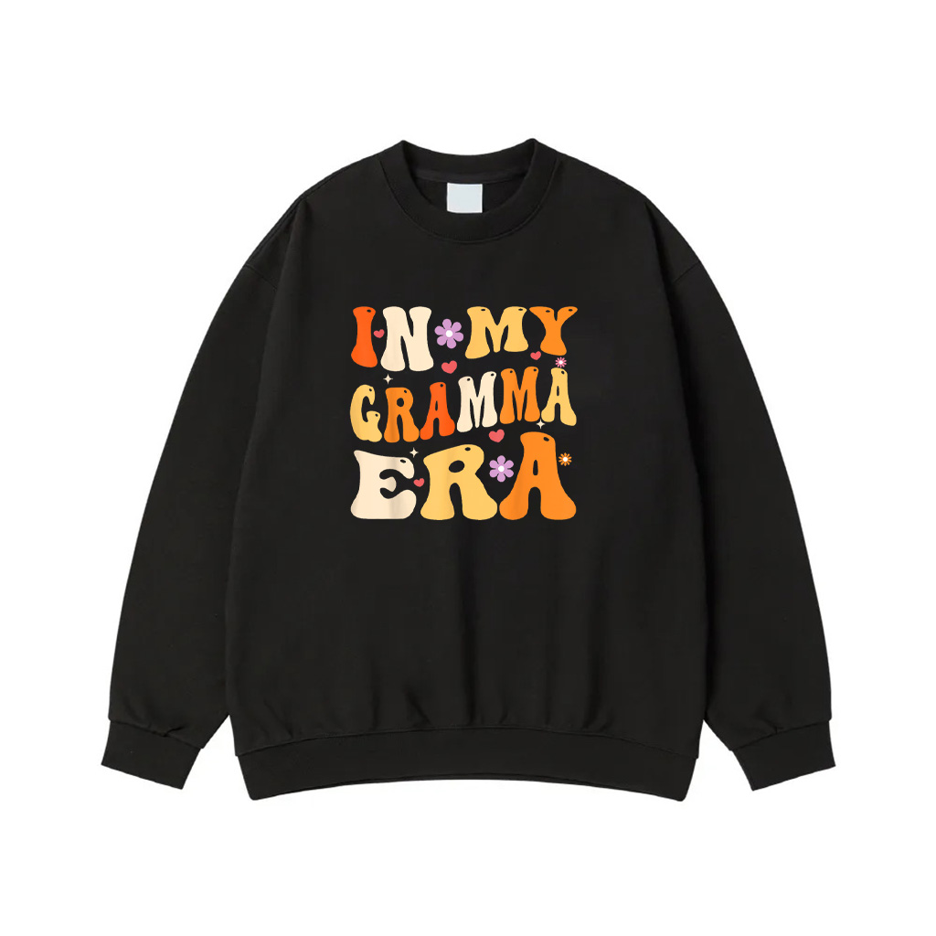 In My Gramma Era Retro Groovy Mothers Day Sweatshirt