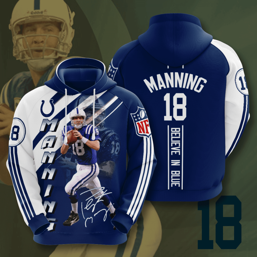 Indianapolis Colts 3D Hoodie