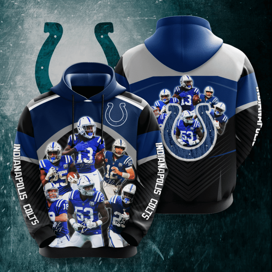 Indianapolis Colts 3D Hoodie