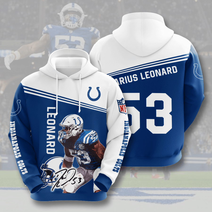 Indianapolis Colts 3D Hoodie