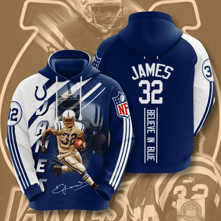 Indianapolis Colts 3D Hoodie