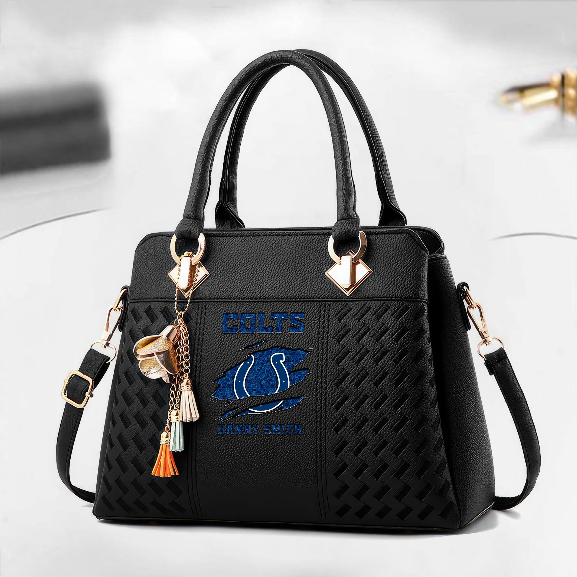 Indianapolis Colts Deluxe Handbag For Women 2025 Versions, Sport Deluxe Handbag, Mothers Day Gift