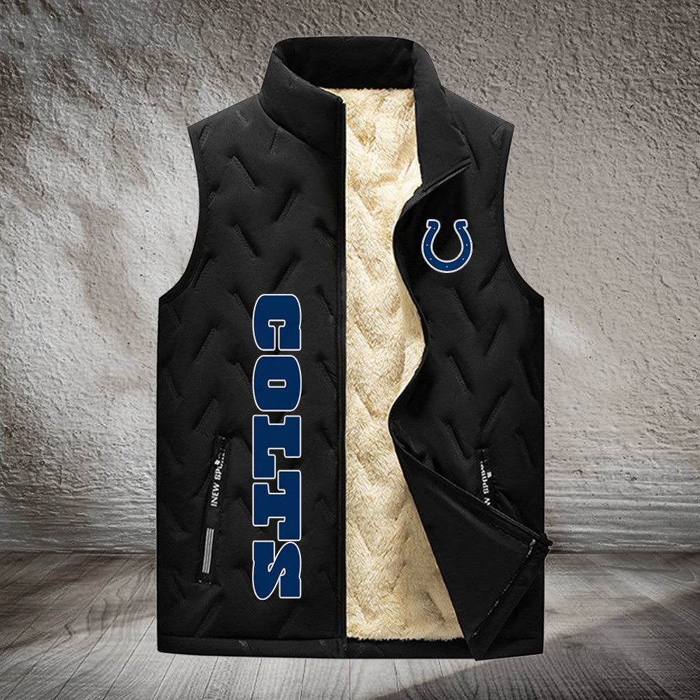 Indianapolis Colts NFL Personalized Puffer Jacket For Fan
