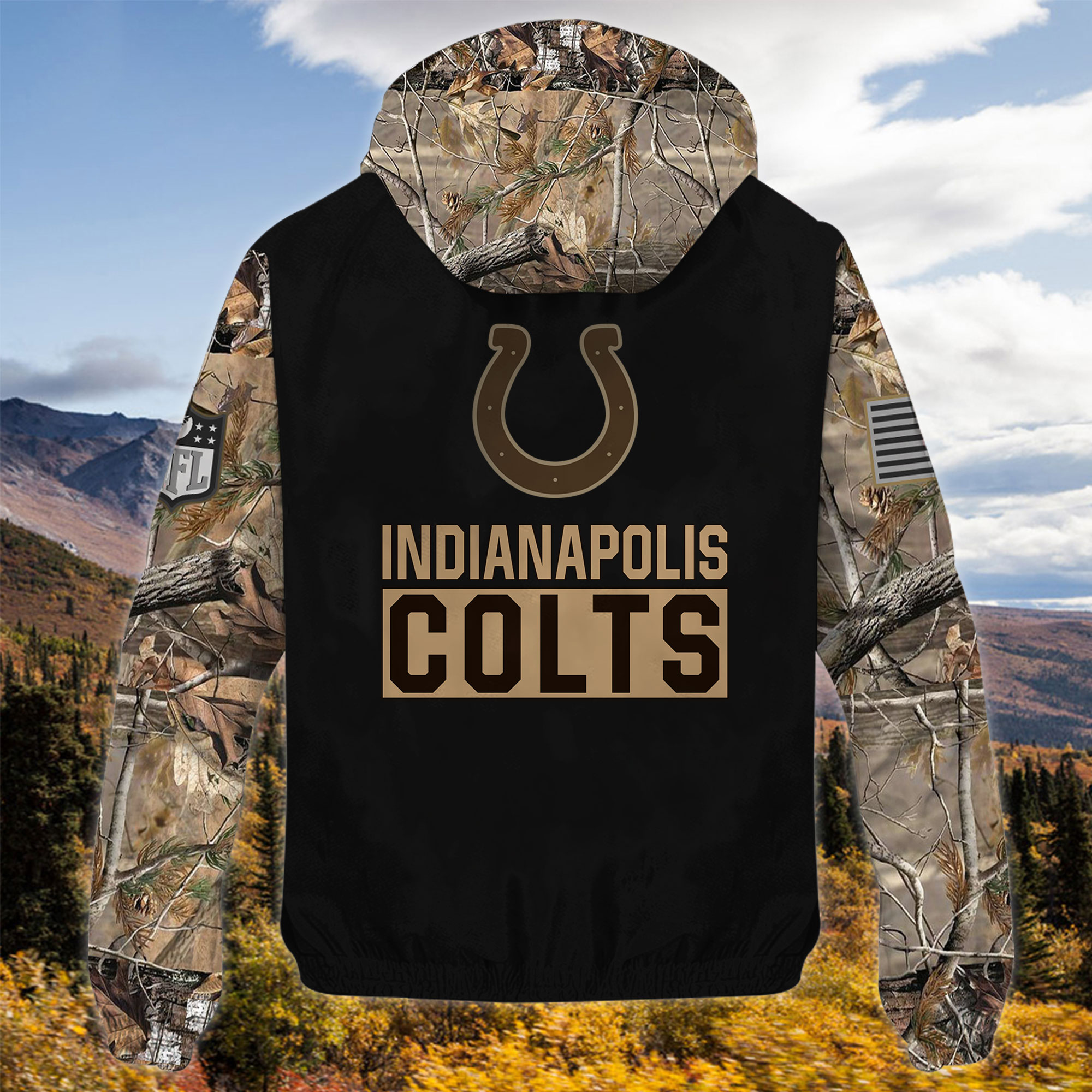 Indianapolis Colts NFL Personalized Style Windbreaker Jacket For Fans