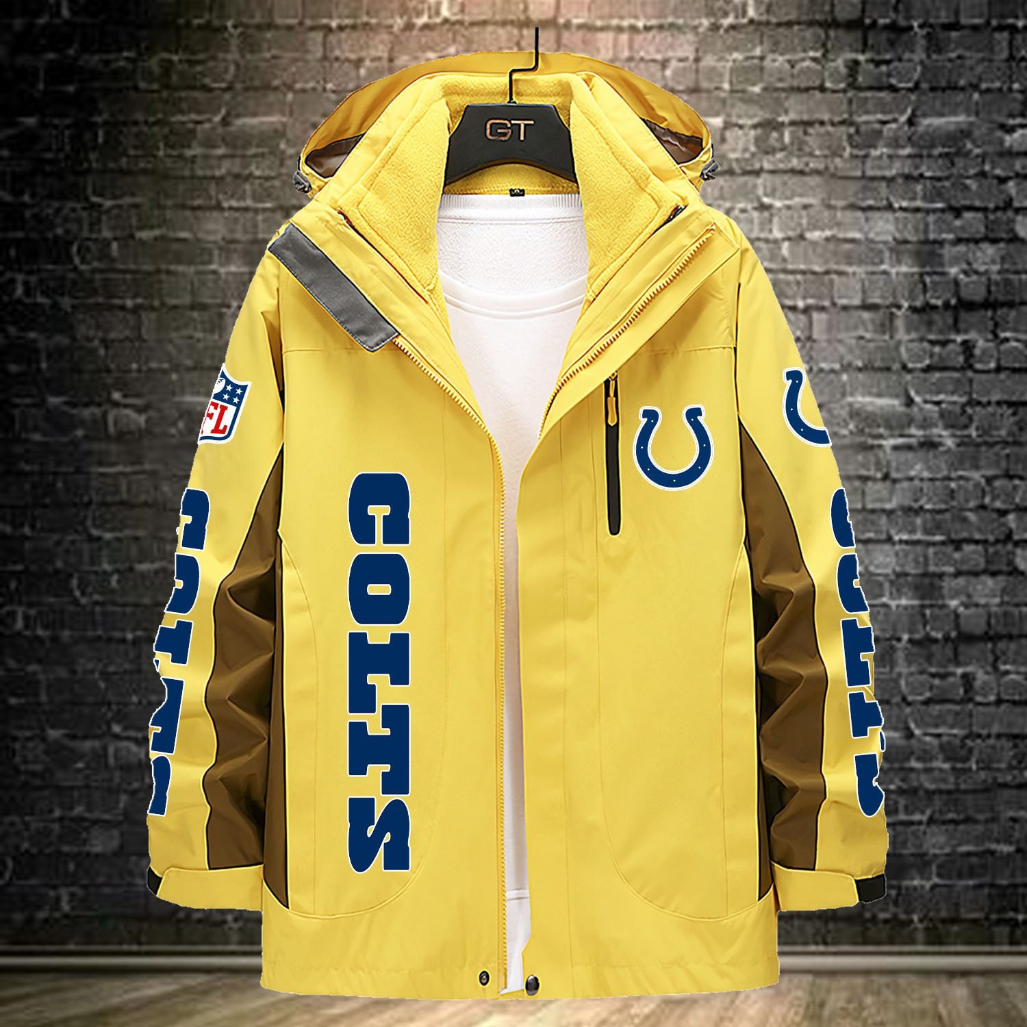 Indianapolis Colts NFL Personalized Windbreaker Jacket For Fan