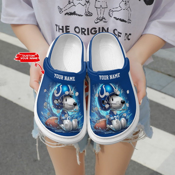 Indianapolis Colts Personalized Limited Clog BGCR368