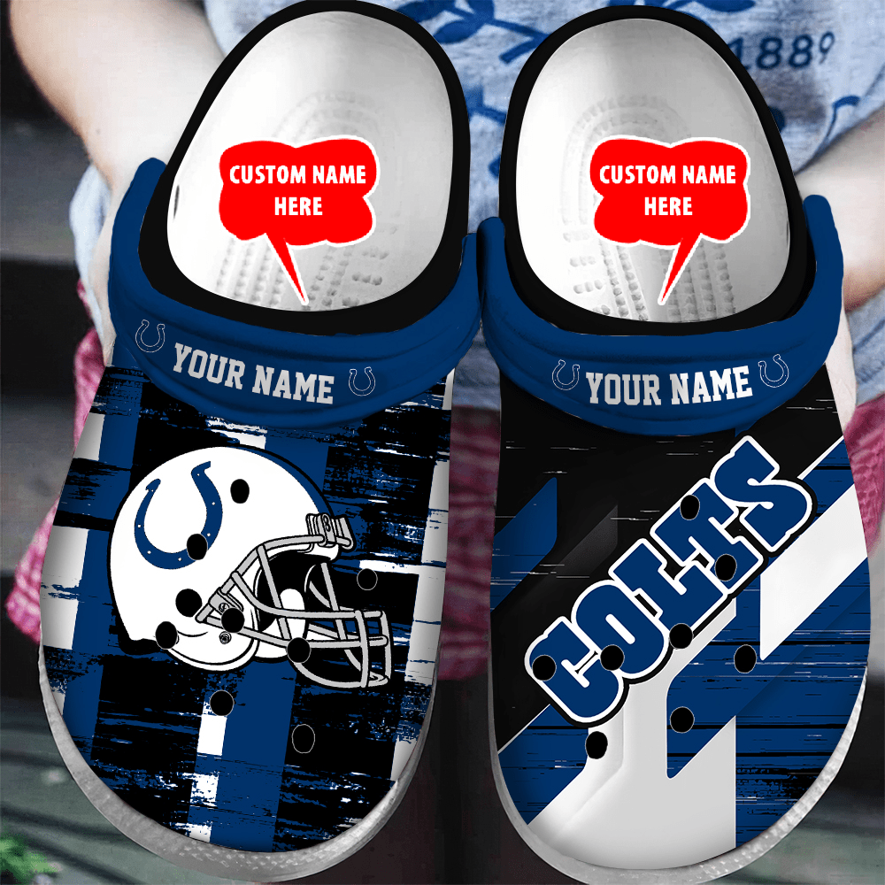 Indianapolis Colts Personalized Limited Clog BGCR413