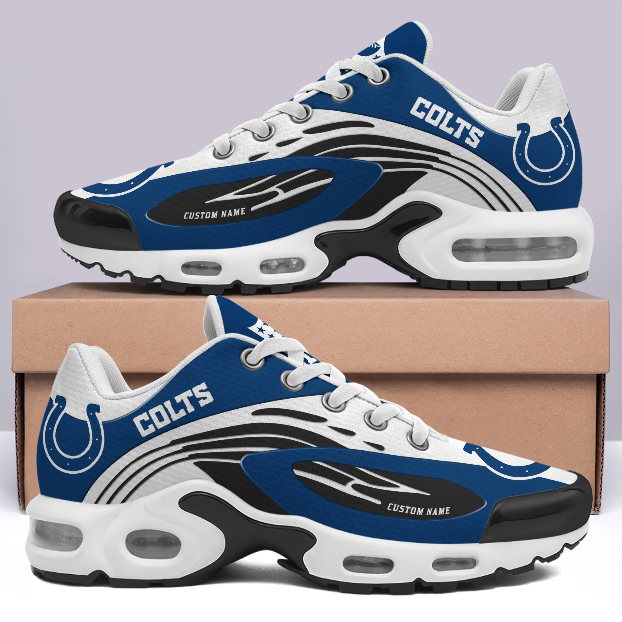 Indianapolis Colts TN Shoes 2025 Version Custom Your Name, Football Team Shoes, Football Lover Gifts