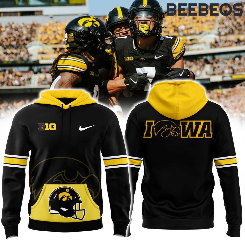Iowa Hawkeye Football 2024 Unisex Hoodie BHD1048