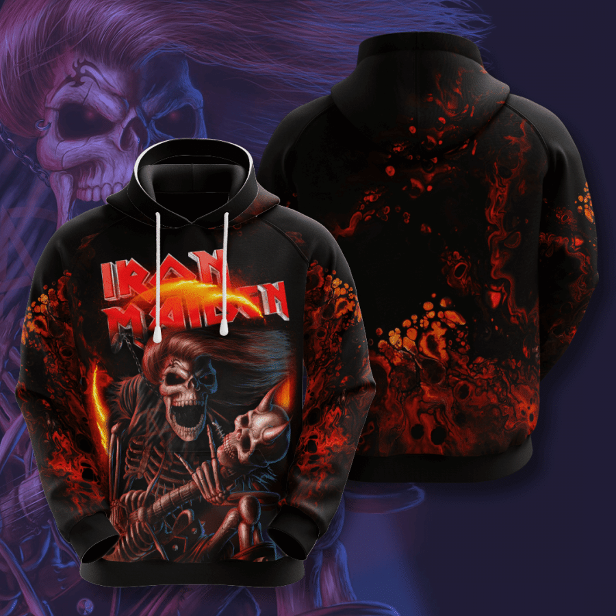 Iron Maiden 3D Hoodie
