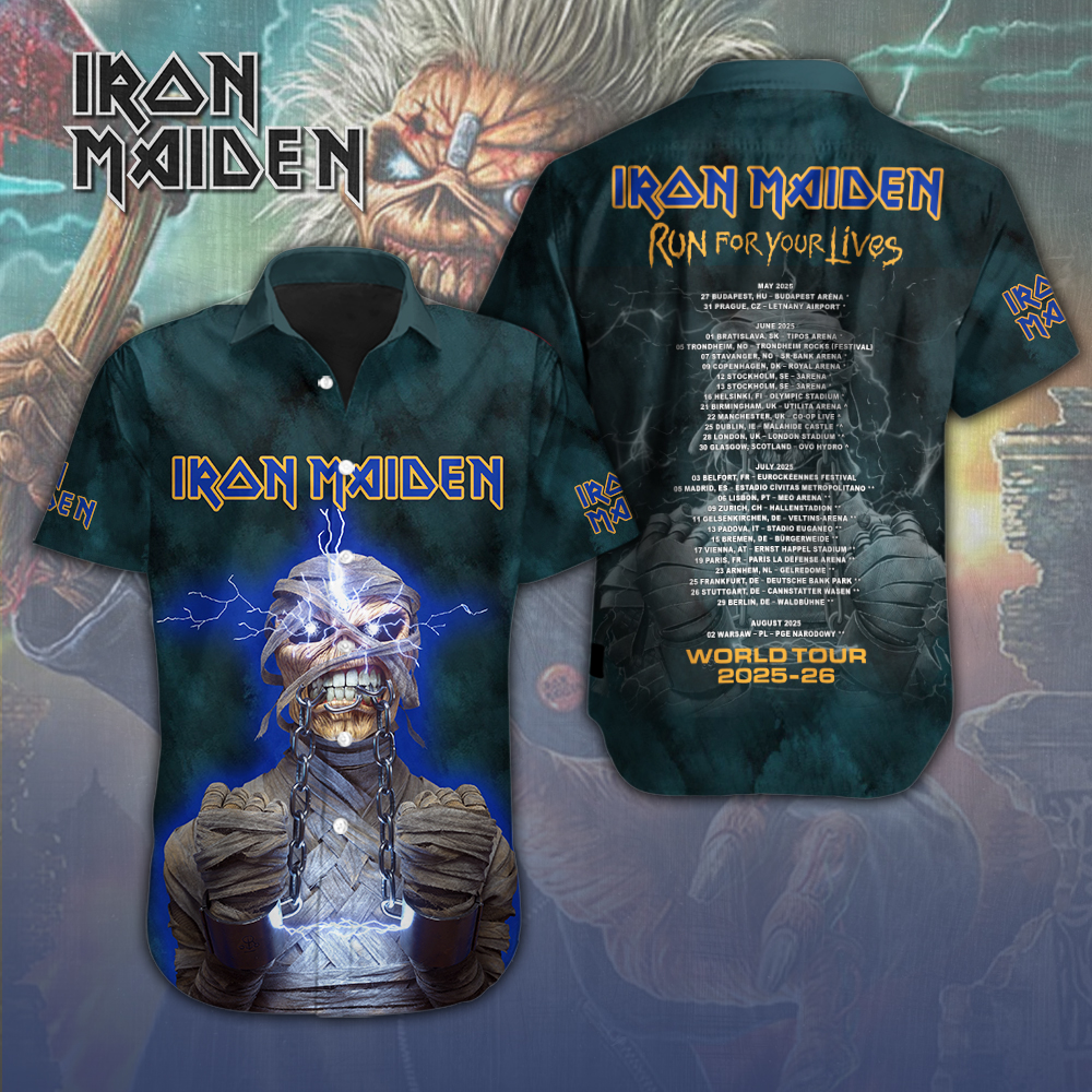 Iron Maiden Music Hawaiian Shirt Gifts For Fans
