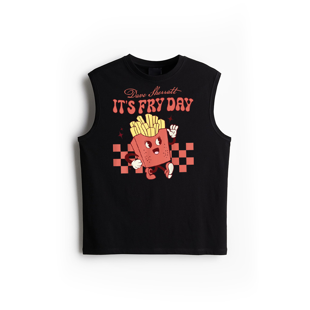 It's Fry Day Funny French Fries Fast Food Tank Top