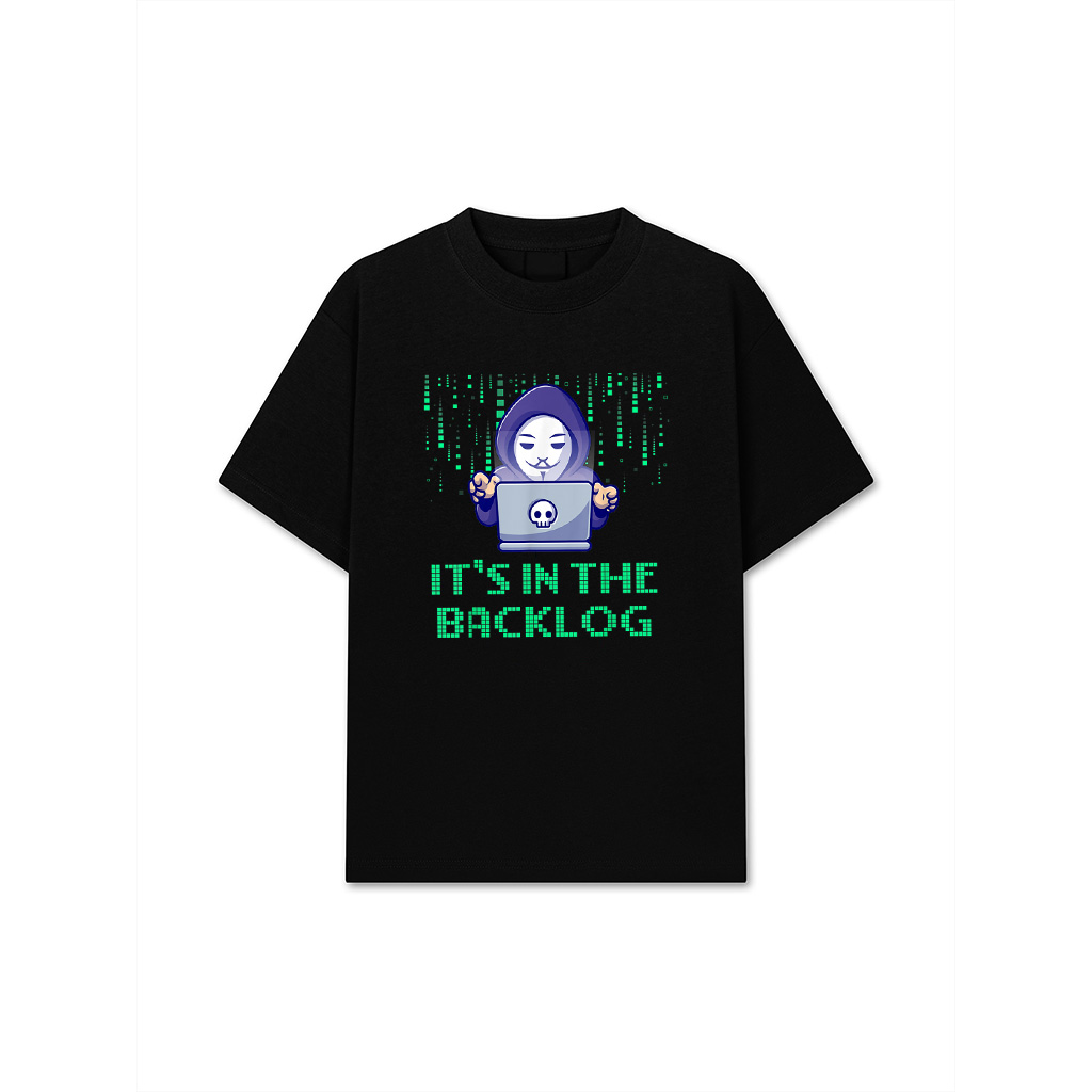 Its In The Backlog Career Web Developer Web Designer T-Shirt