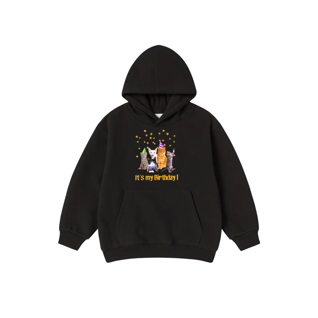 Its My Birthday Cats Meow Hoodie Hoodie
