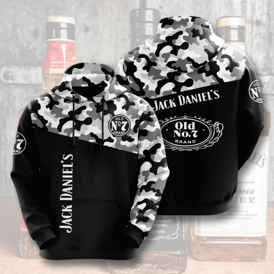 Jack Daniels 3D Hoodie
