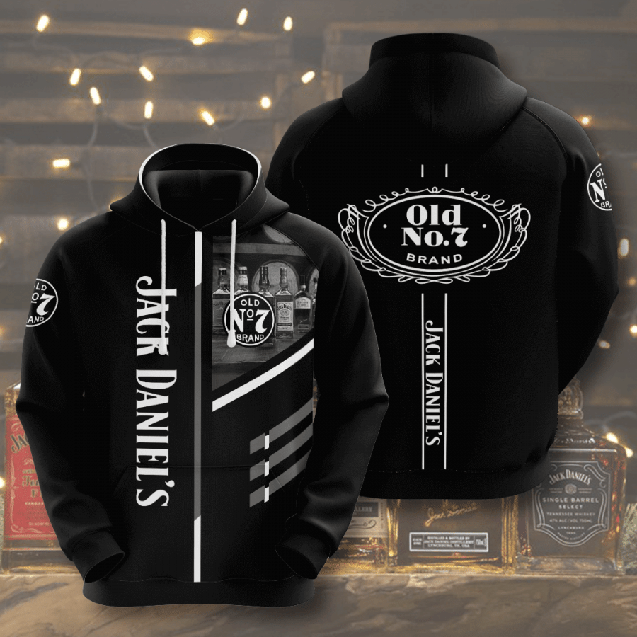 Jack Daniels 3D Hoodie
