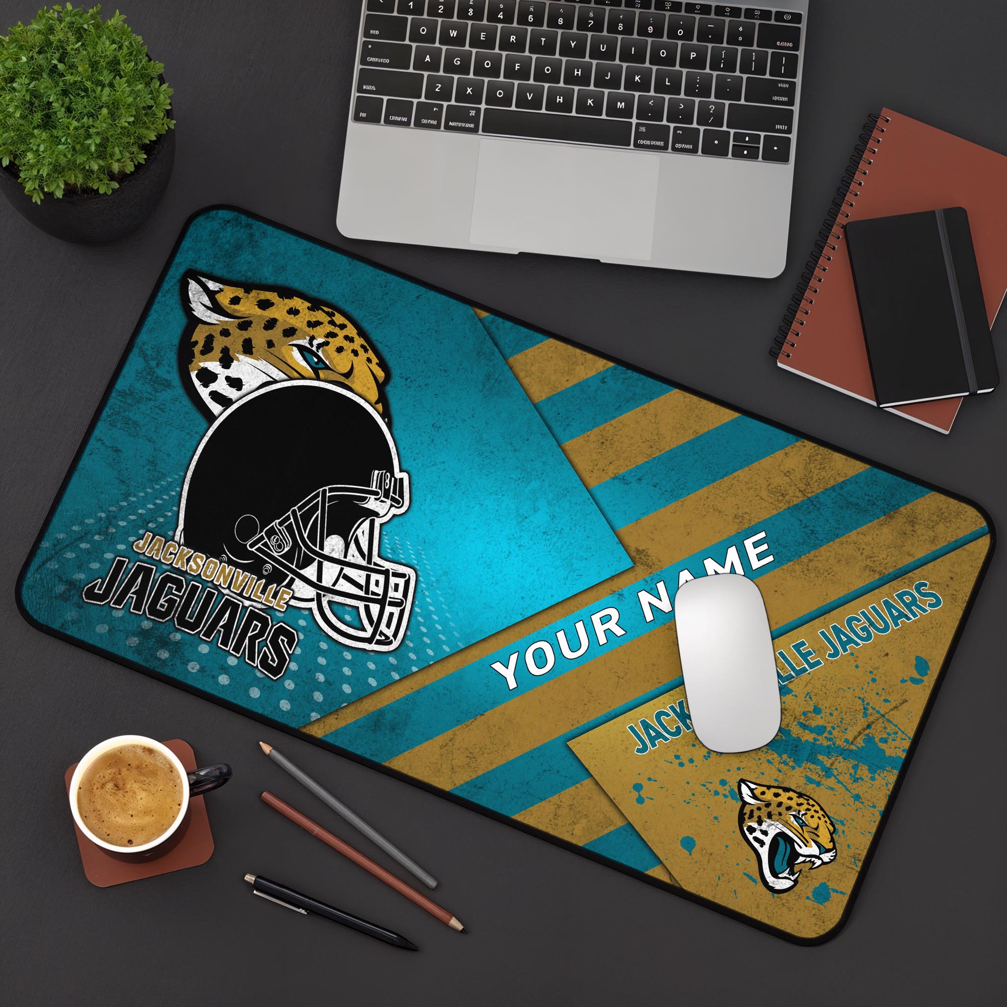 Jacksonville Jaguars 2025 Version Mouse Pad Custom Printed, Sport Team Mouse Pad, Sport Gift For Fans