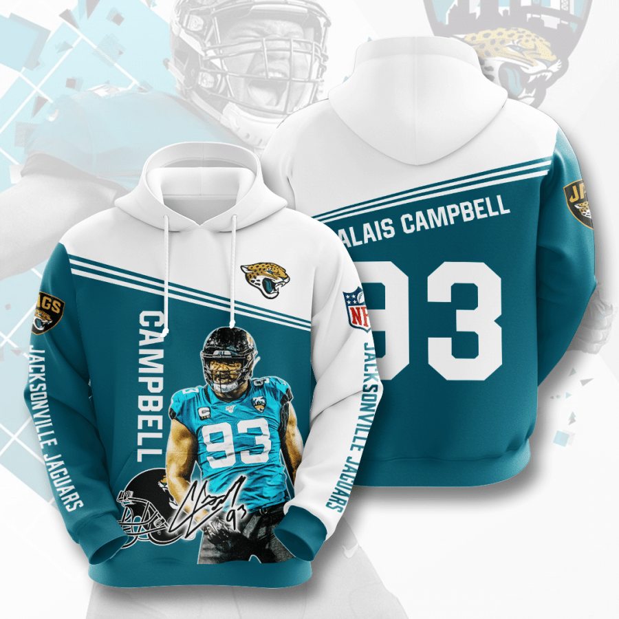 Jacksonville Jaguars 3D Hoodie