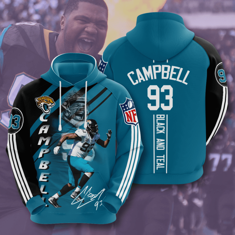 Jacksonville Jaguars 3D Hoodie