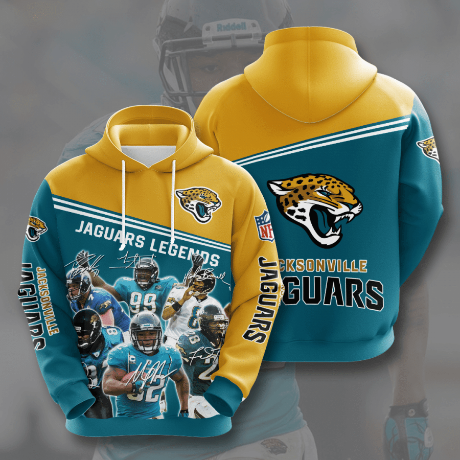 Jacksonville Jaguars 3D Hoodie