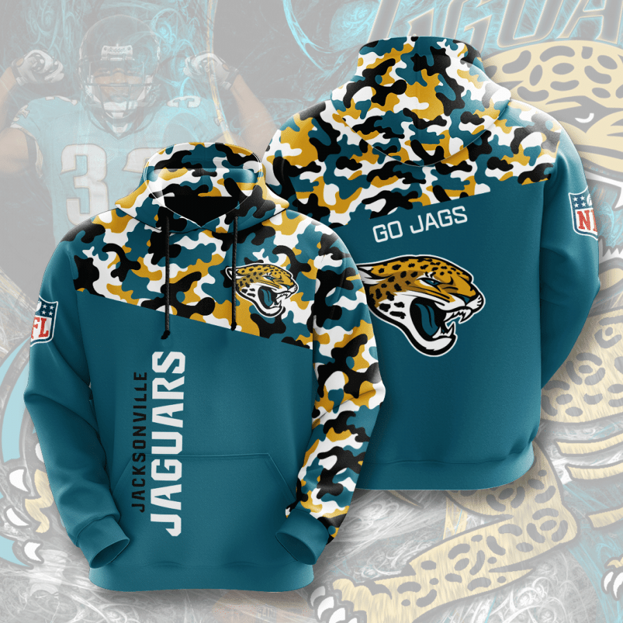 Jacksonville Jaguars 3D Hoodie
