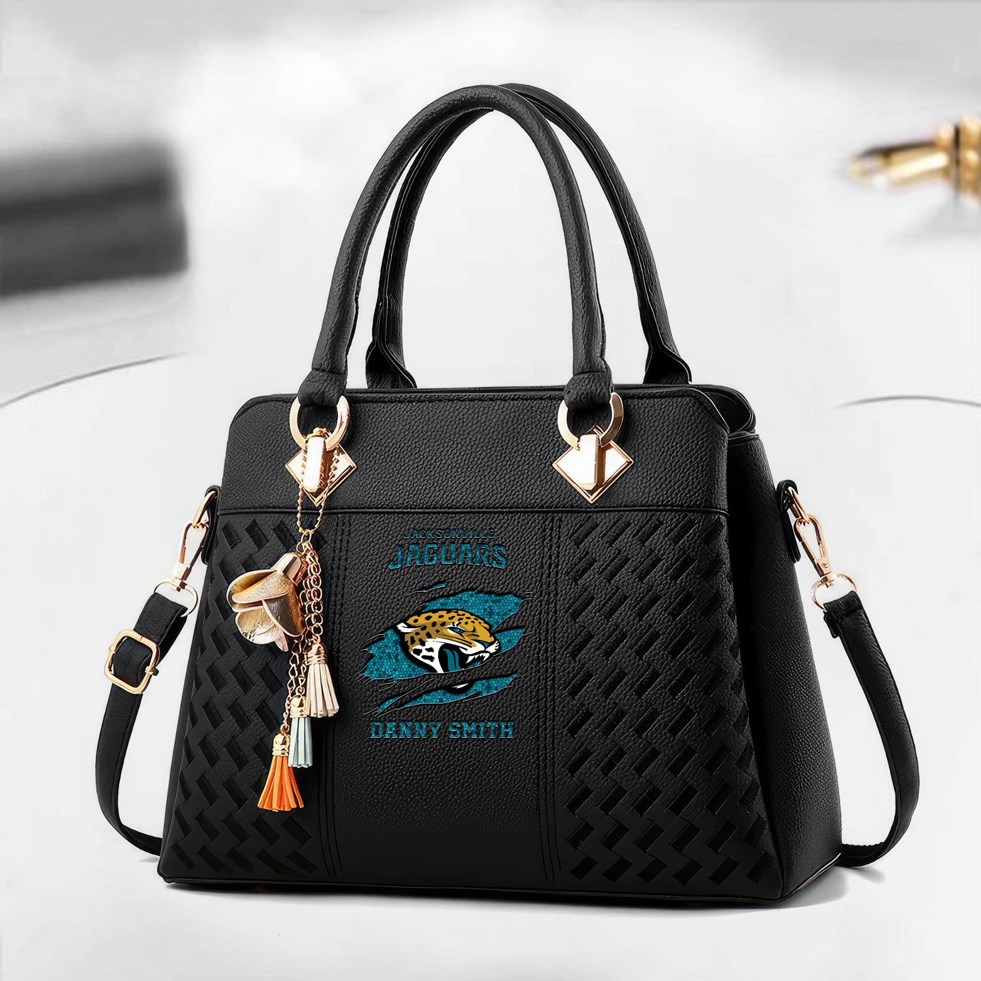 Jacksonville Jaguars Deluxe Handbag For Women 2025 Versions, Sport Deluxe Handbag, Mothers Day Gift