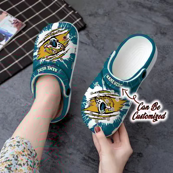 Jacksonville Jaguars Personalized Limited Clog BG262