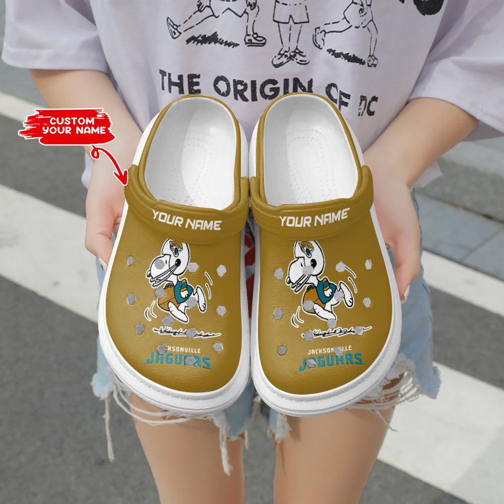 Jacksonville Jaguars Personalized Limited Clog BGCR362